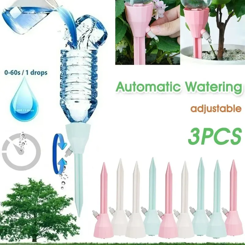 조절식 물방울 관개 시스템, 자동 자체 급수 스파이크, - Self Watering Insert 리뷰 및 가격