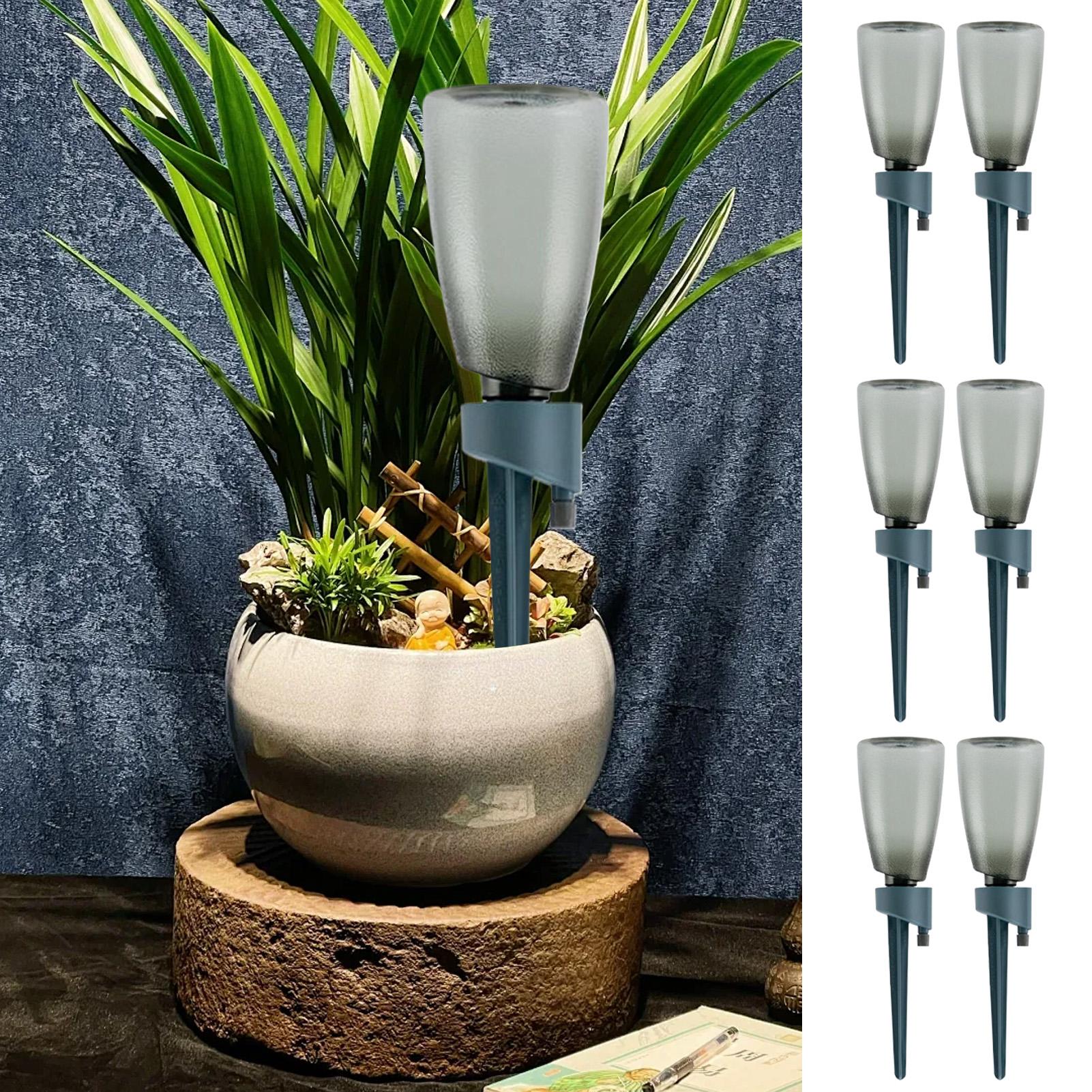 6개 자동 급수기 가정용 꽃 식물 자가 급수 장치 정원 - Self Watering Insert 리뷰 및 가격